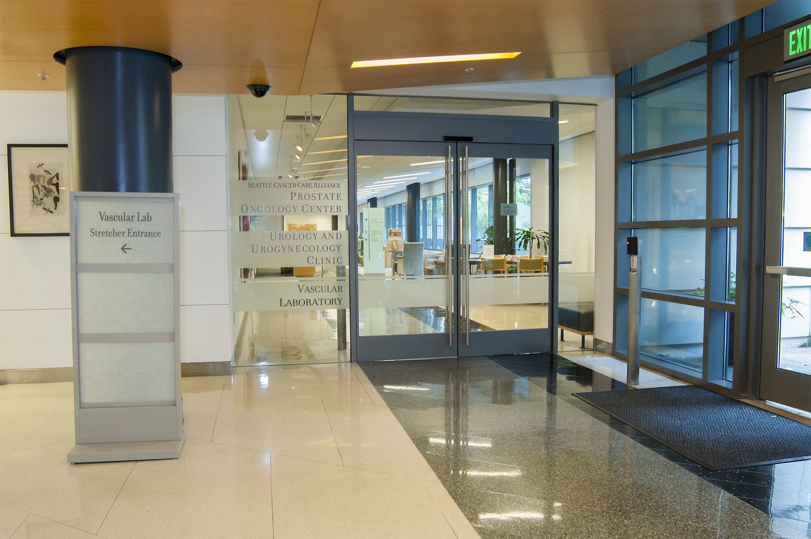 Urology clinic entrance